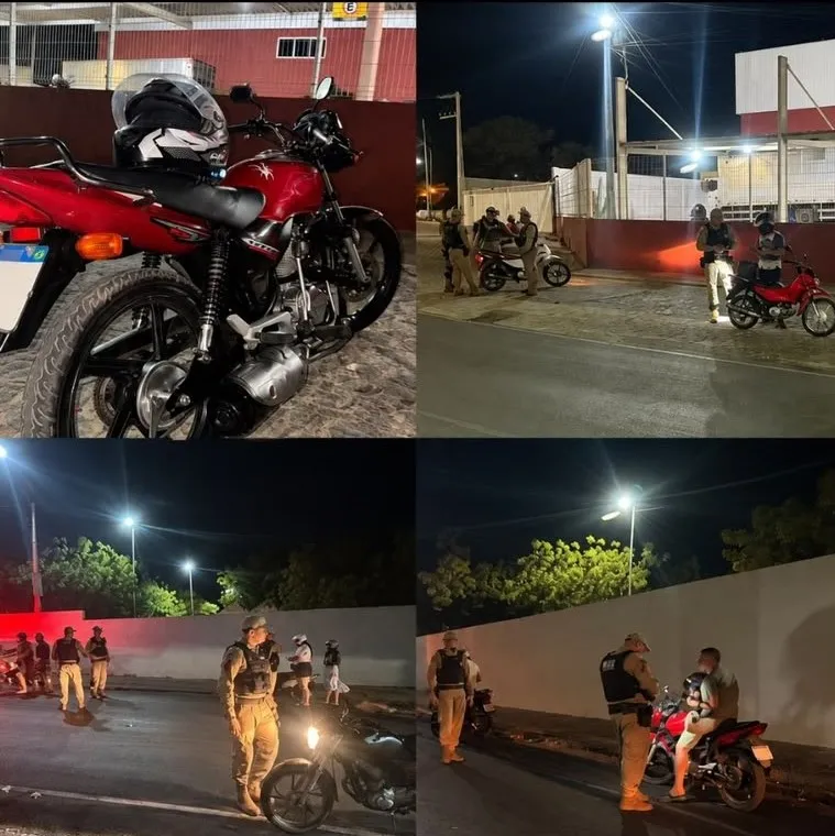3º BPM intensifica fiscalização contra motos com escapamentos barulhentos em Patos e região